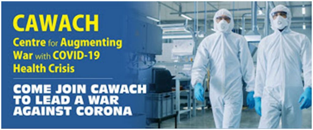 Peeschute amongst top 56 startups selected under Center for Augmenting War with Covid-19 Health Crisis (CAWACH) by Department of Science and technology