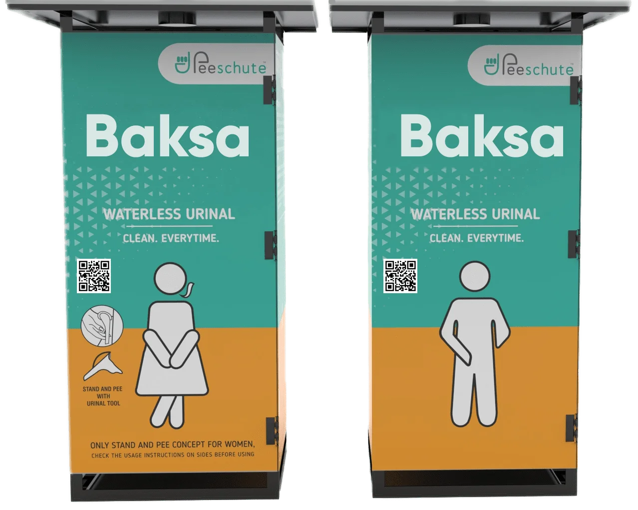 Baksa- A Hygienic Urinal for any Place